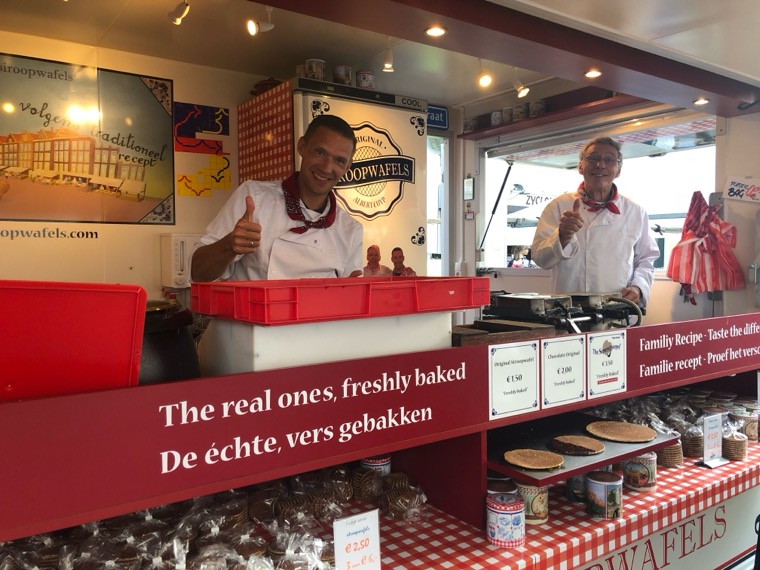 Stroopwafels at the Albert Cuyp market